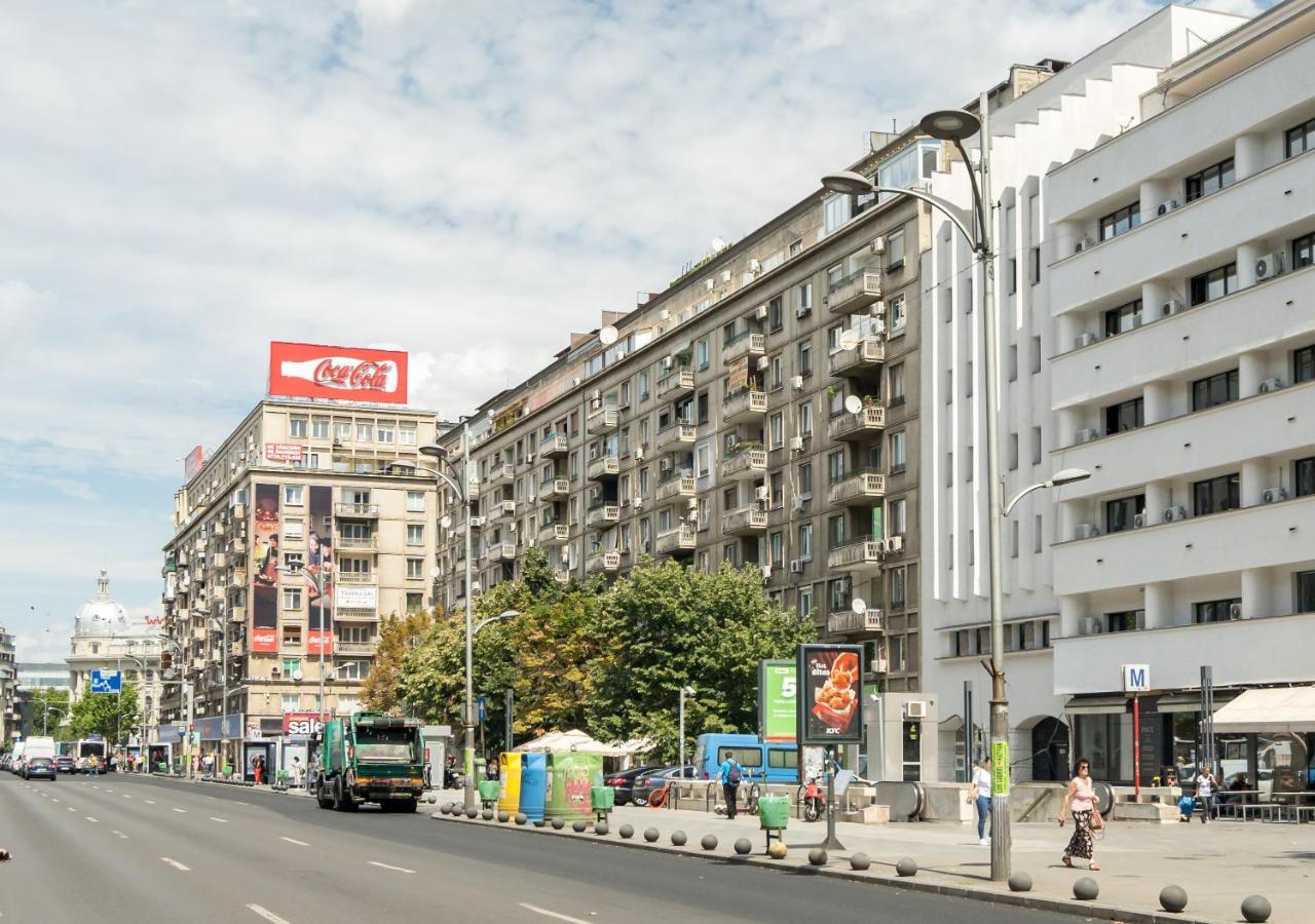 Candy Land Downtown Apartment Bukarest Exteriör bild
